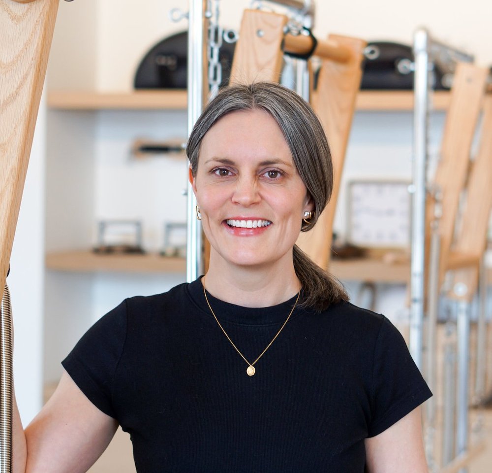Ashley Rose, founder and Pilates instructor, in the studio